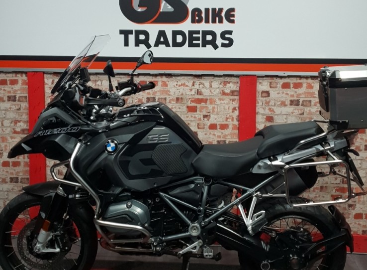 ARRIVING SOON  - 2018 BMW GSA 1200 TRIPLE BLACK EDITION, 1 OWNER BIKE, ONLY 9865km, BMW Top box